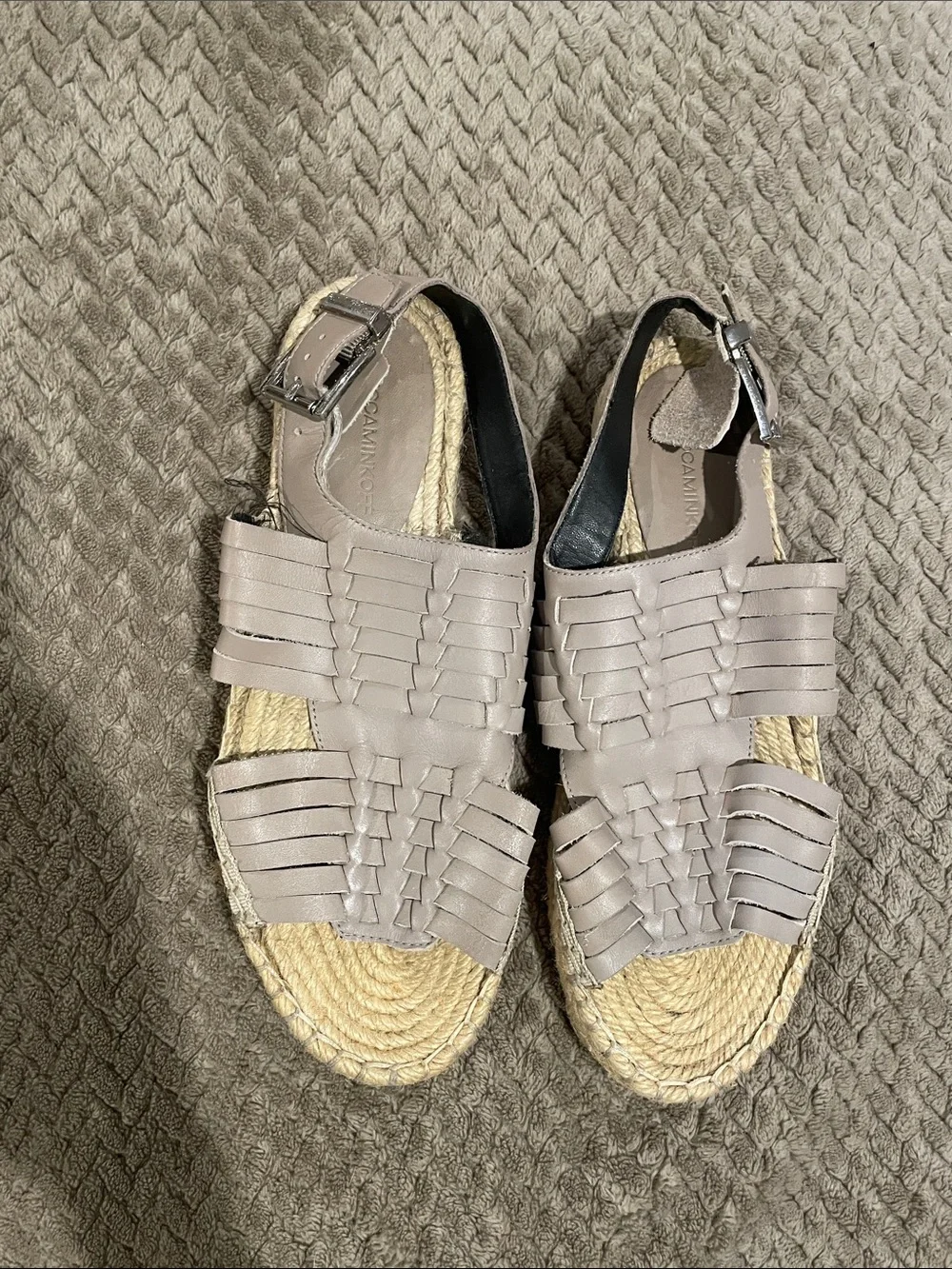 Rebecca Minkoff Woven Sandals